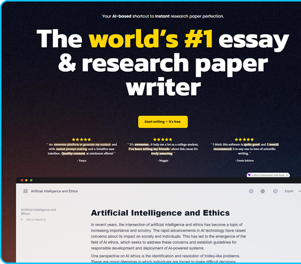Blainy – AI Research & Writing Assistant — AI Productivity